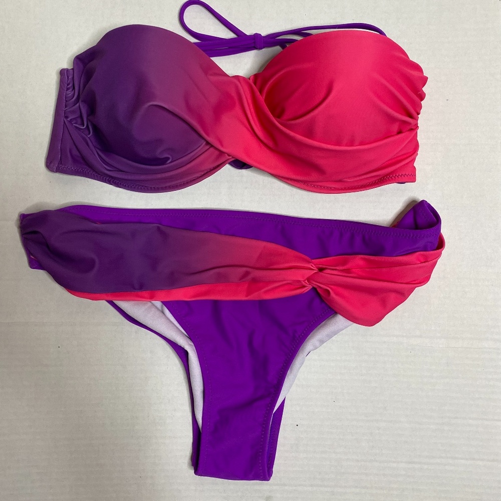 Brand New 2 Piece Halter Spaghetti Strap Bikini
